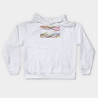 Electric wires Kids Hoodie